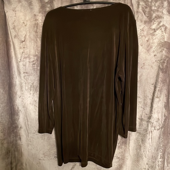 NWT Travelers by Chico’s Size 3 (16) Netta Top 3/4 Sleeves - Picture 4 of 6